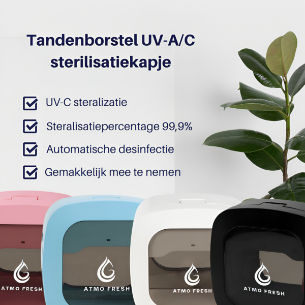 UV-C sterilisatie tandenborstelkapje - Afbeelding 2